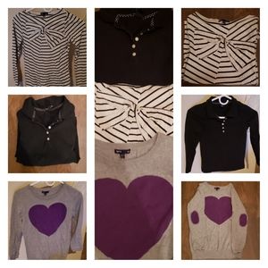 GAP SWEATER AND Long Sleeve Shirts